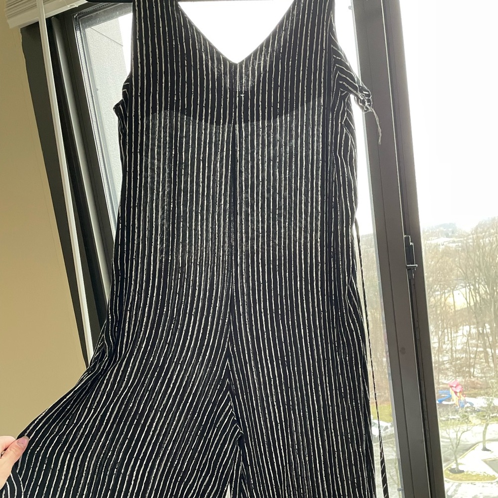 Black and White Jumpsuit